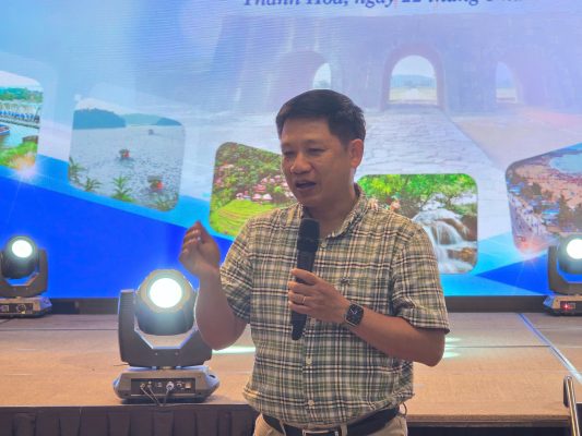 Ông Phùng Quang Thắng, Phó Chủ tịch Liên Chi hội Lữ hành Việt Nam.