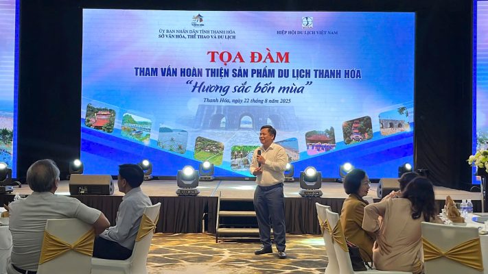 TS. Nguyễn Anh Tuấn - Viện trưởng Viện Kinh tế Du lịch phát biểu tại Tọa đàm